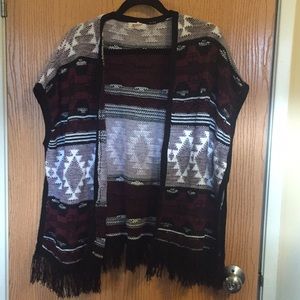 Arizona Partial Cardigan/Poncho